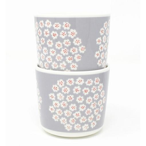 Marimekko マリメッコ ラテマグ Puketti No 930 グレー レッド プケッティ 1個単位 Mg 462 インテリアセンター山田 通販 Yahoo ショッピング