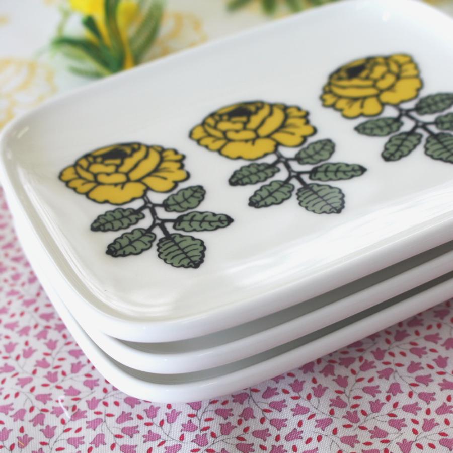 marimekko マリメッコ ミニプレート ヴィヒキルース イエロー marimekko マリメッコ ミニプレート ヴィヒキルース イエロー