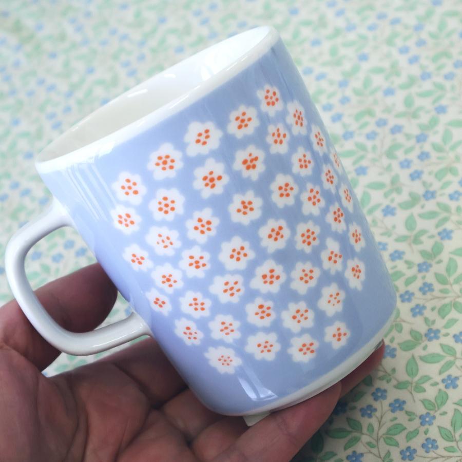 marimekko マリメッコ マグカップ プケッティ ライトブルー marimekko マリメッコ マグカップ プケッティ ライトブルー