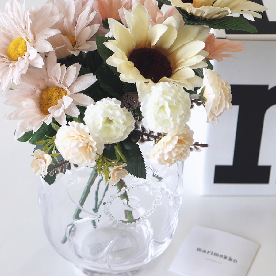 marimekko（マリメッコ） 花瓶 ウニッコ フラワーベース 花瓶 クリア