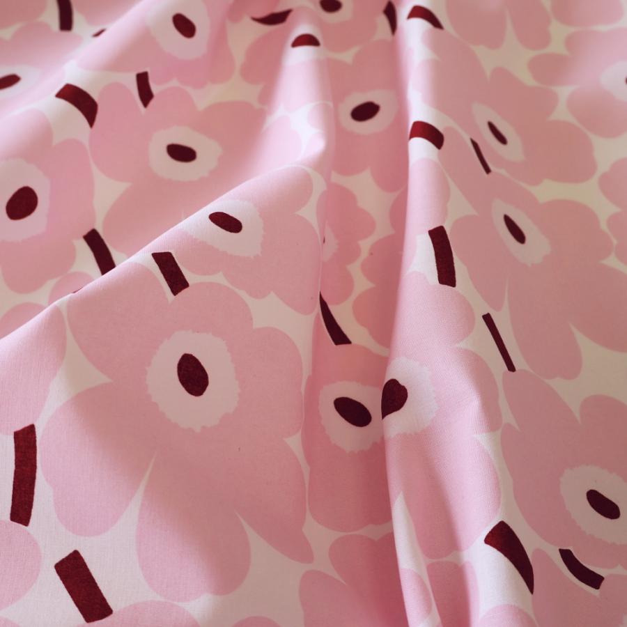 marimekko（マリメッコ） 生地 ミニウニッコ ピンク ライトピンク No