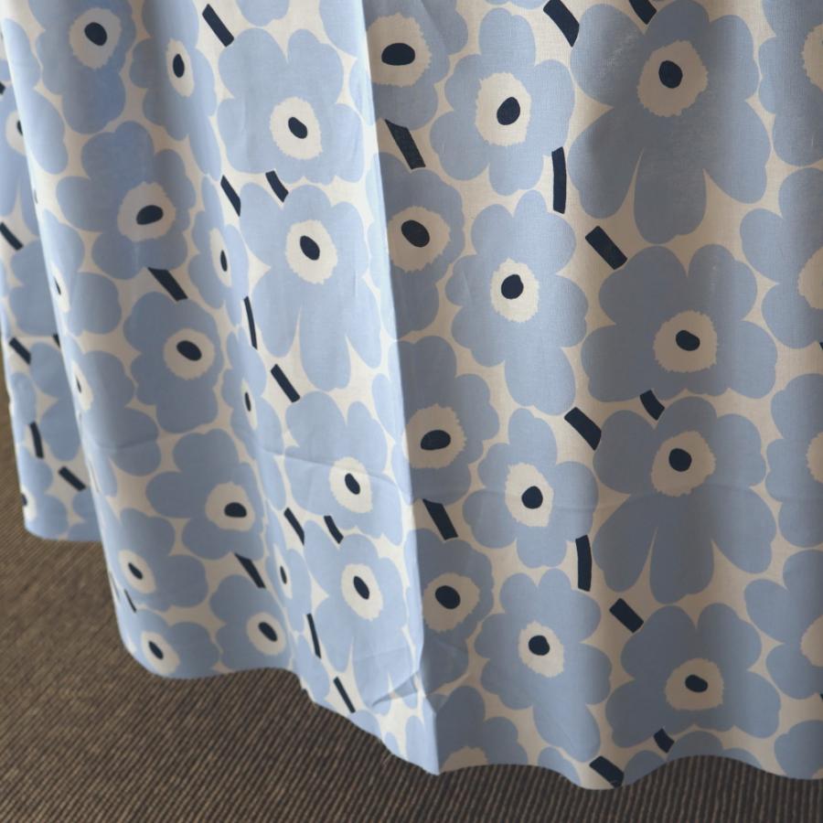 marimekko マリメッコ 生地 ミニウニッコ ライトブルー 水色 青 marimekko マリメッコ 生地 ミニウニッコ ライトブルー 水色 青