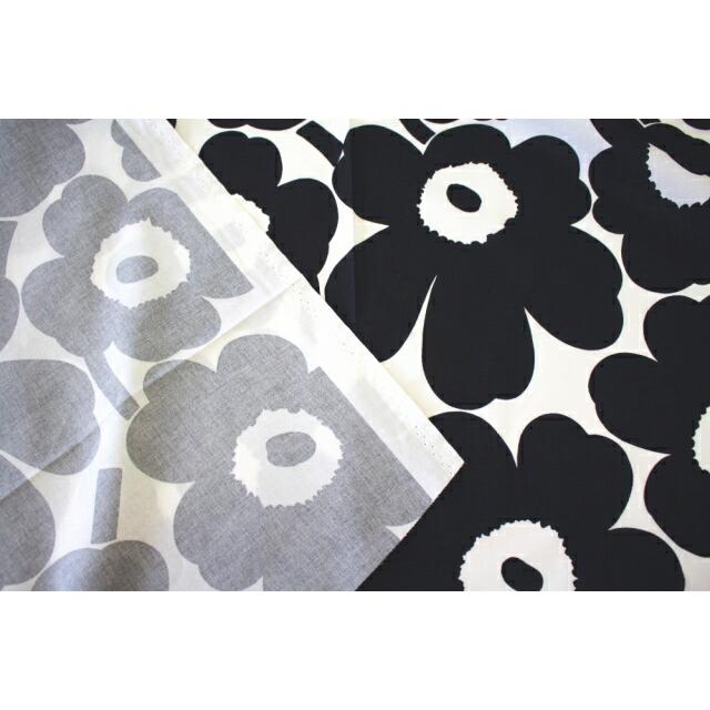 marimekko（マリメッコ） 生地 ピエニ ウニッコ 黒 ブラック 巾145cm
