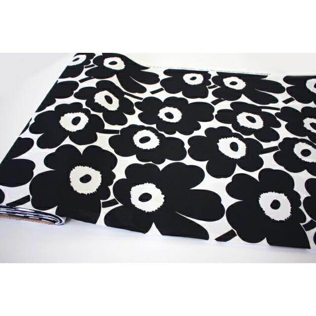 marimekko マリメッコ 生地 ピエニウニッコ 黒 ブラック 10cm marimekko マリメッコ 生地 ピエニウニッコ 黒 ブラック 10cm