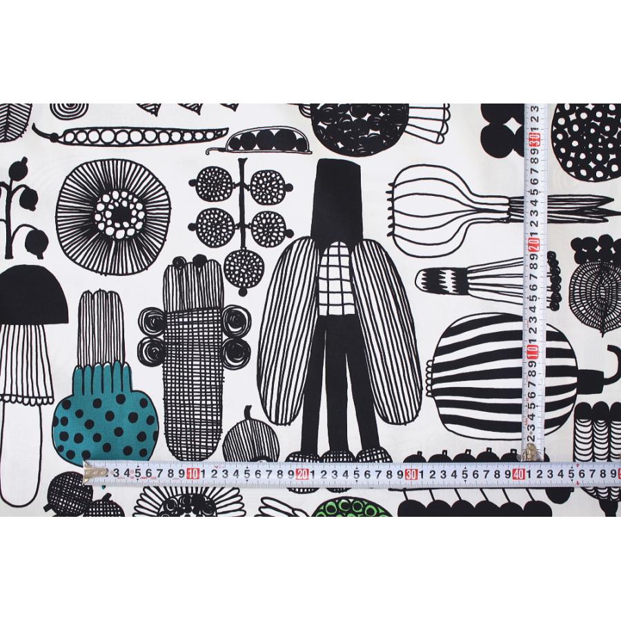 marimekko（マリメッコ） 生地 プータルフリン パルハート グレー No