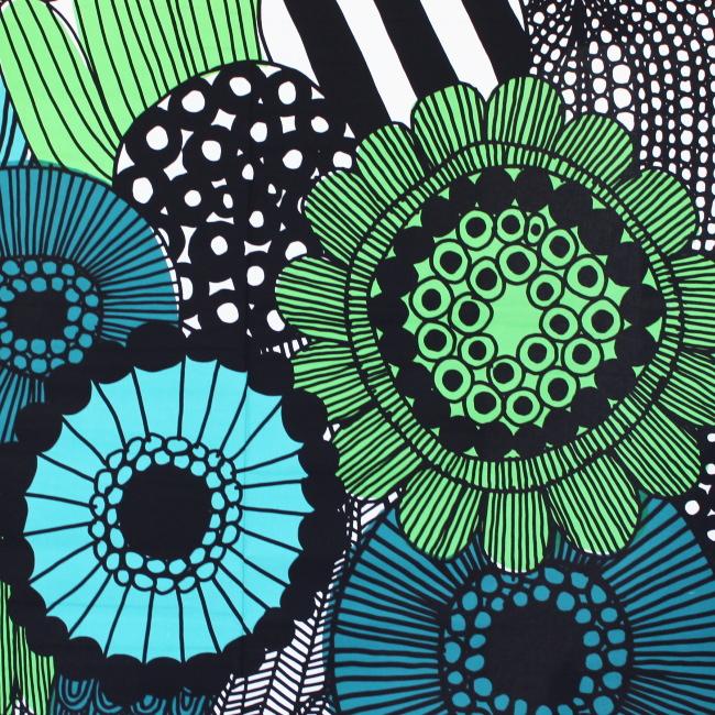 marimekko マリメッコ 生地 シイルトラプータルハ No.160 緑 marimekko マリメッコ 生地 シイルトラプータルハ No.160 緑