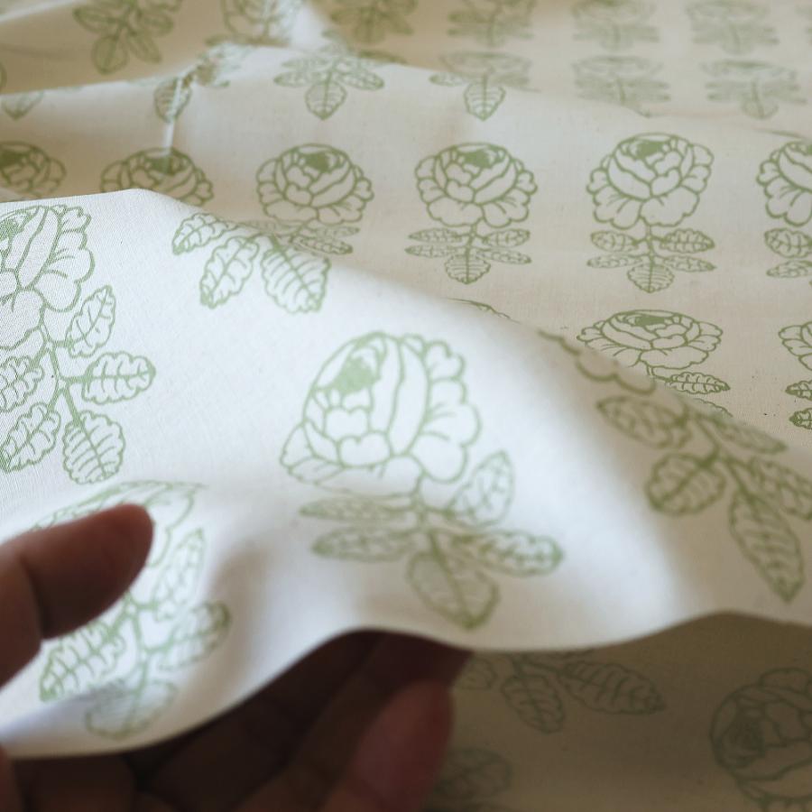マリメッコ　PVC生地　V I H K I R U U S U marimekko（マリメッコ） 生地 ヴィヒキルース ライトグリーン 緑 10cm