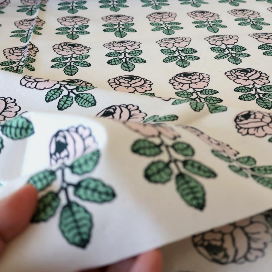 marimekko マリメッコ 生地 VIHKIRUUSU ヴィヒキルース 136 ピンク グリーン 10cm単位 切り売り 北欧 2026 新作 ファブリック カーテン ハンドメイド | marimekko | 01