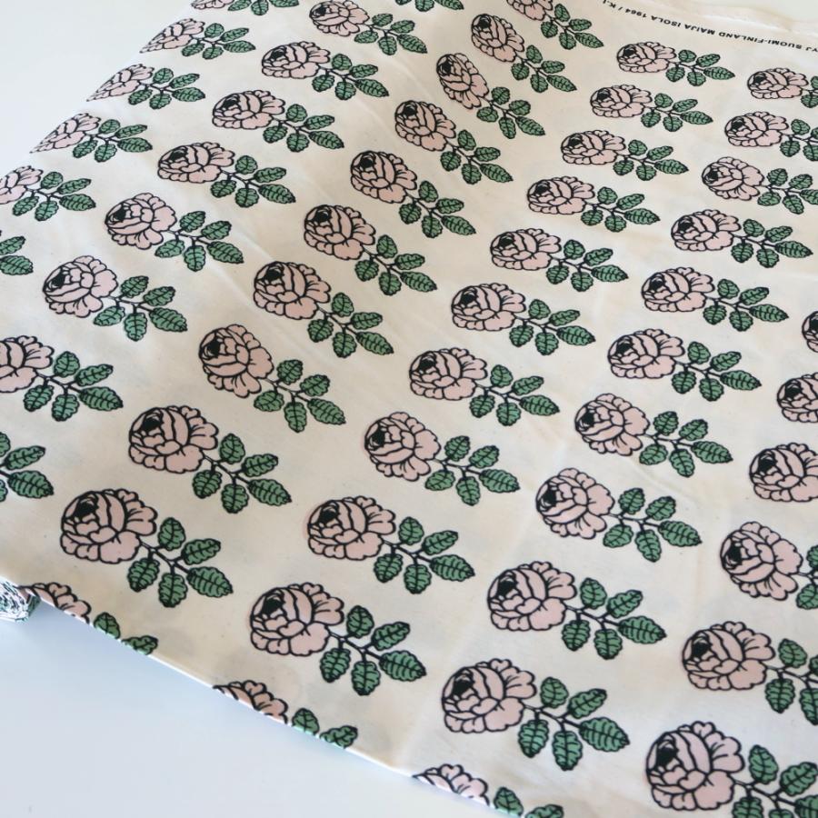 marimekko マリメッコ 生地 VIHKIRUUSU ヴィヒキルース 136 ピンク グリーン 10cm単位 切り売り 北欧 2026 新作 ファブリック カーテン ハンドメイド | marimekko | 07