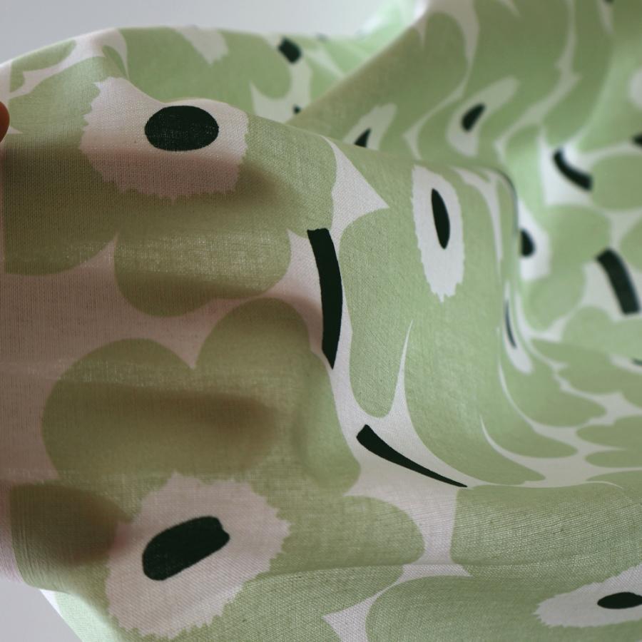 marimekko マリメッコ 生地 ミニウニッコ セージ ライトグリーン marimekko マリメッコ 生地 ミニウニッコ セージ ライトグリーン