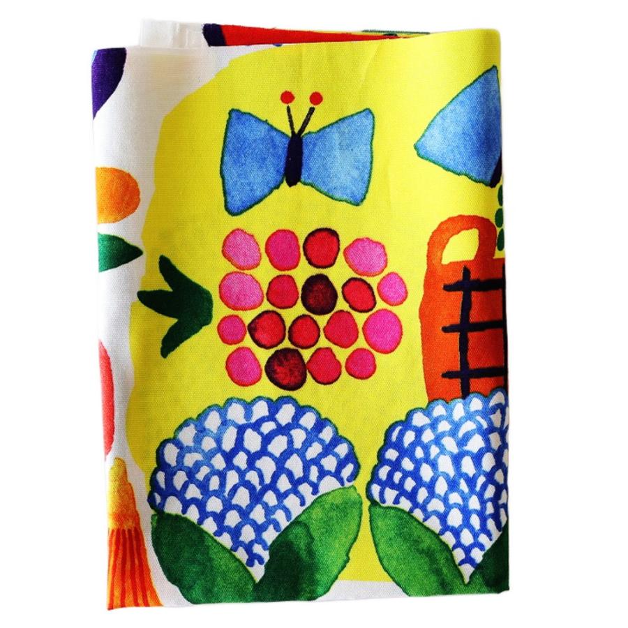 マリメッコ 廃盤pvc生地　テーブルクロス　ケサトリkesatori マリメッコ・北欧生地(布) ・雑貨のインテリアセンター