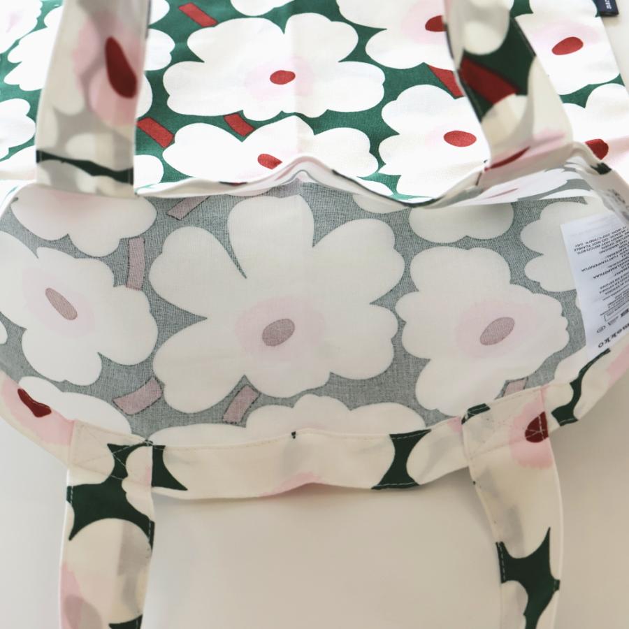 marimekko（マリメッコ） 布バッグ ミニウニッコ グリーン ピンク 2025