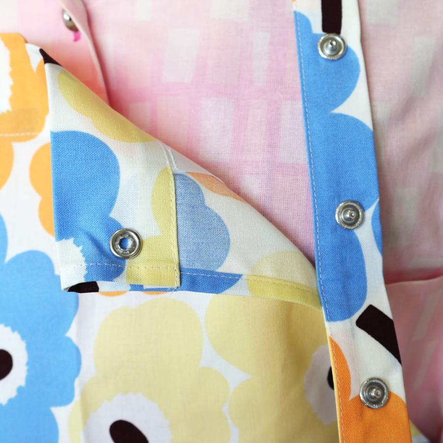 マリメッコ エプロン Mini Unikko 日本限定カラー 北欧デザイン