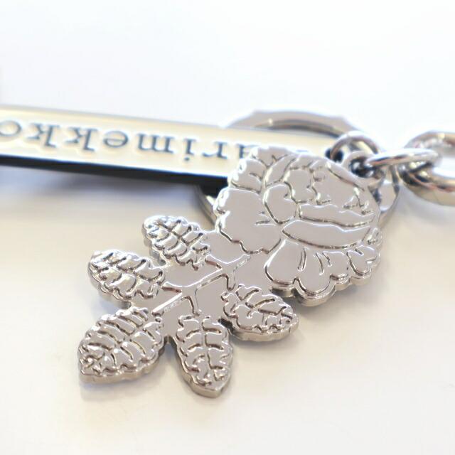 marimekko マリメッコ キーホルダー ヴィヒキルース シルバー