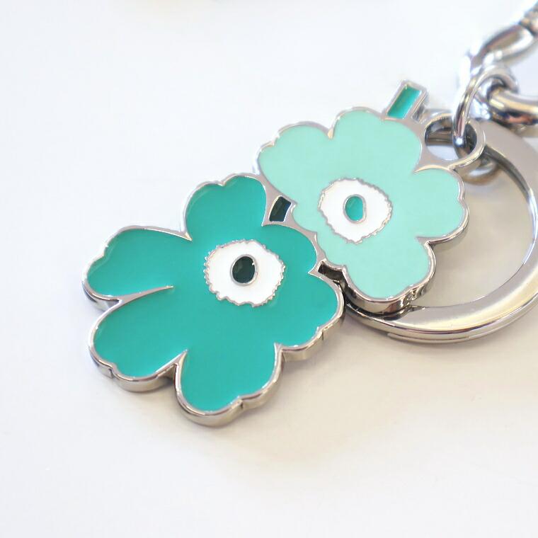marimekko マリメッコ キーホルダー ウニッコ グリーン