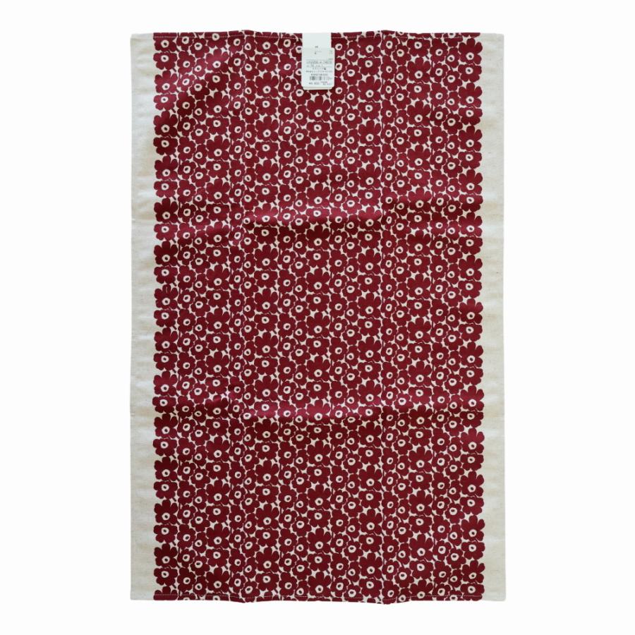 marimekko（マリメッコ） ティータオル ピックイネンウニッコ お花柄