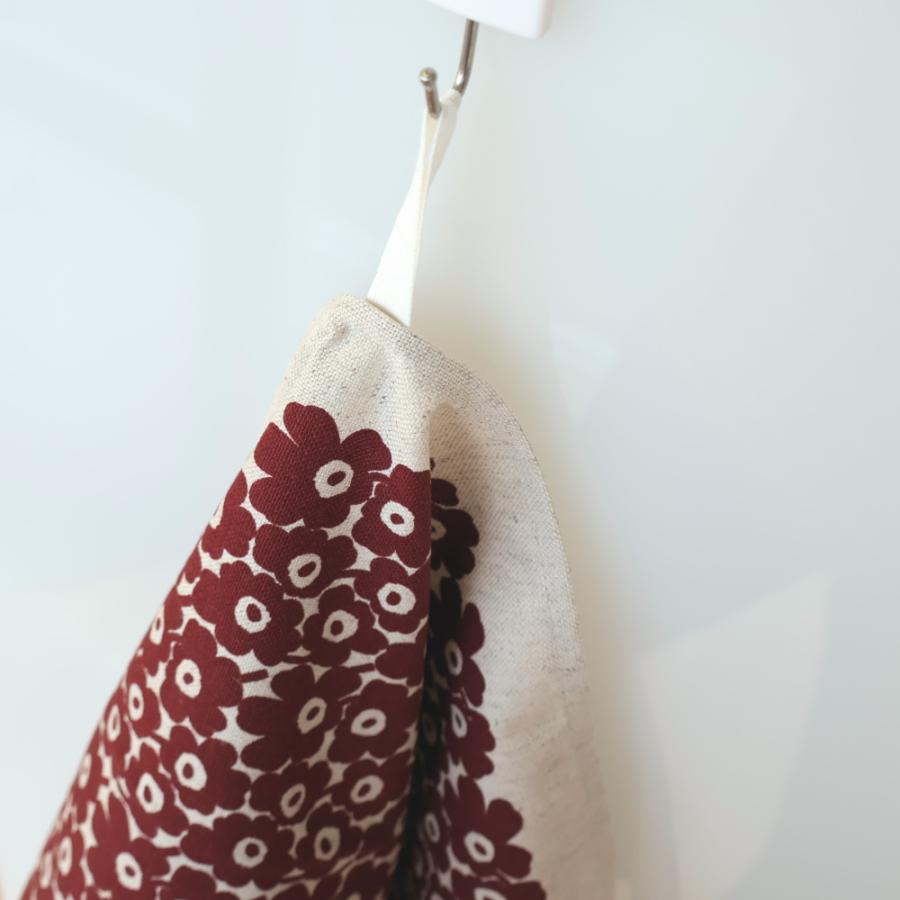 marimekko（マリメッコ） ティータオル ピックイネンウニッコ お花柄