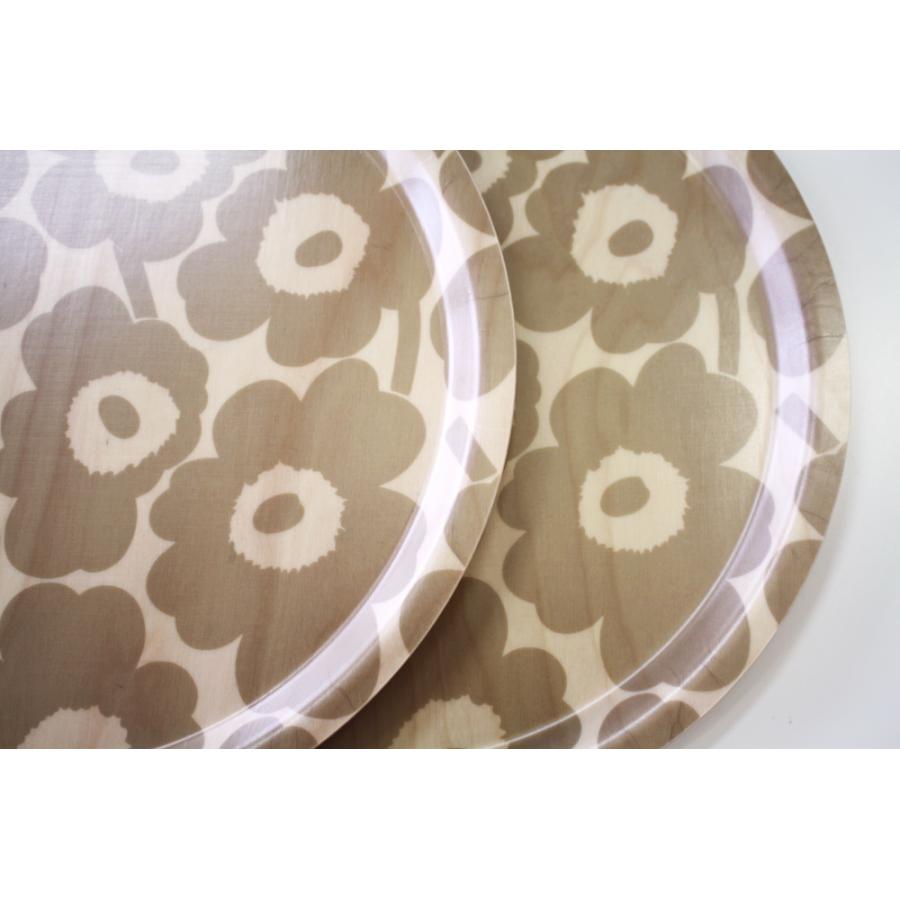 marimekko（マリメッコ） トレイ ミニウニッコ ベージュ MINI UNIKKO