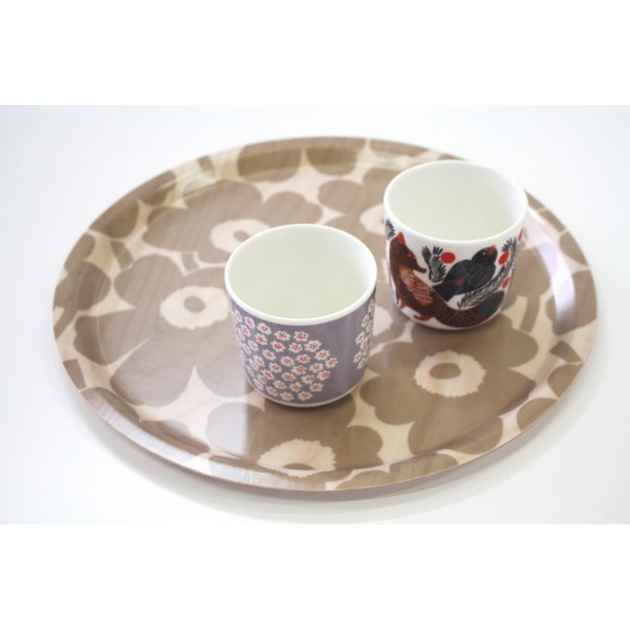 marimekko（マリメッコ） トレイ ミニウニッコ ベージュ MINI UNIKKO