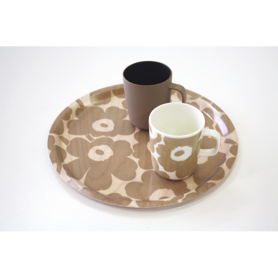 marimekko（マリメッコ） トレイ ミニウニッコ ベージュ MINI UNIKKO