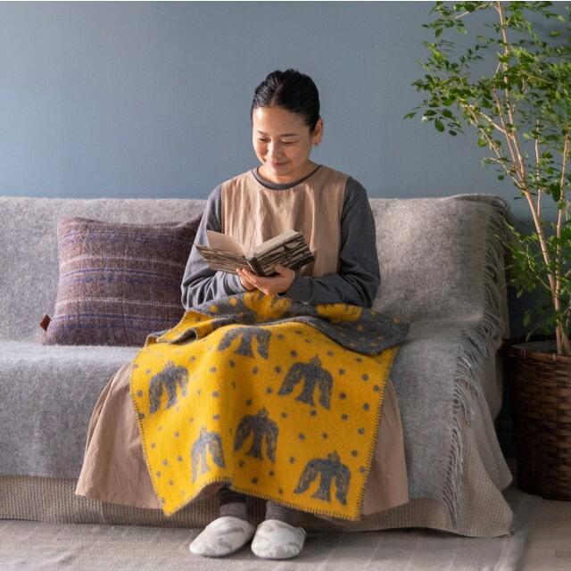 KLIPPAN ブランケット ウール ミニ 小さめ クリッパン 65X90