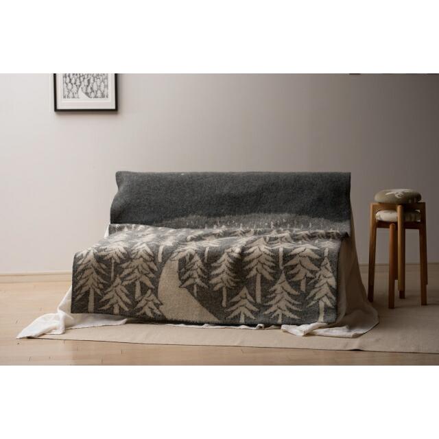 ブランケット ウール シングル 大判 クリッパン HOUSE IN THE FOREST