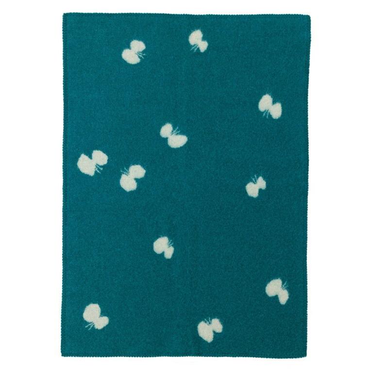 KLIPPAN（クリッパン） ブランケット ミニ ウール ちょうちょ CHOUCHO