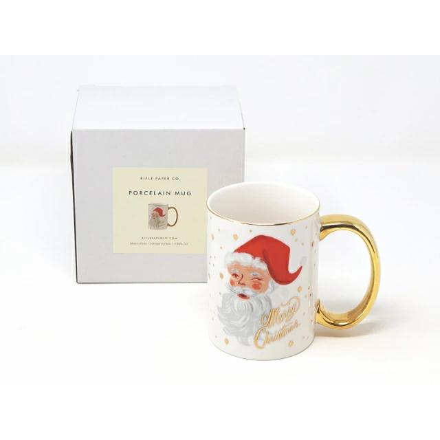 ライフルペーパー マグカップ サンタクロース サンタ クリスマス 赤 緑