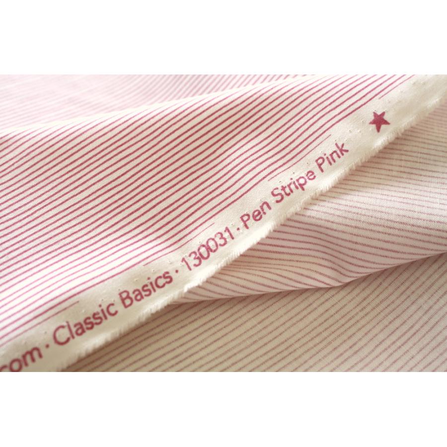 ティルダ 生地 Pen Stripe ペン ストライプ ピンク 110cm巾 10cm単位 布 Tilda 手芸 線 ピンストライプ かわいい 子供用 小さい シーチング 綿 北欧 |  | 06