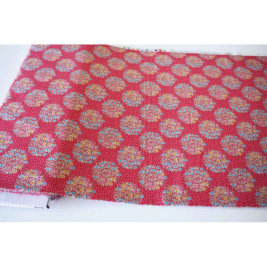 ティルダ 生地 布 Confetti コンフェッティ レッド 110cm巾 10cm単位
