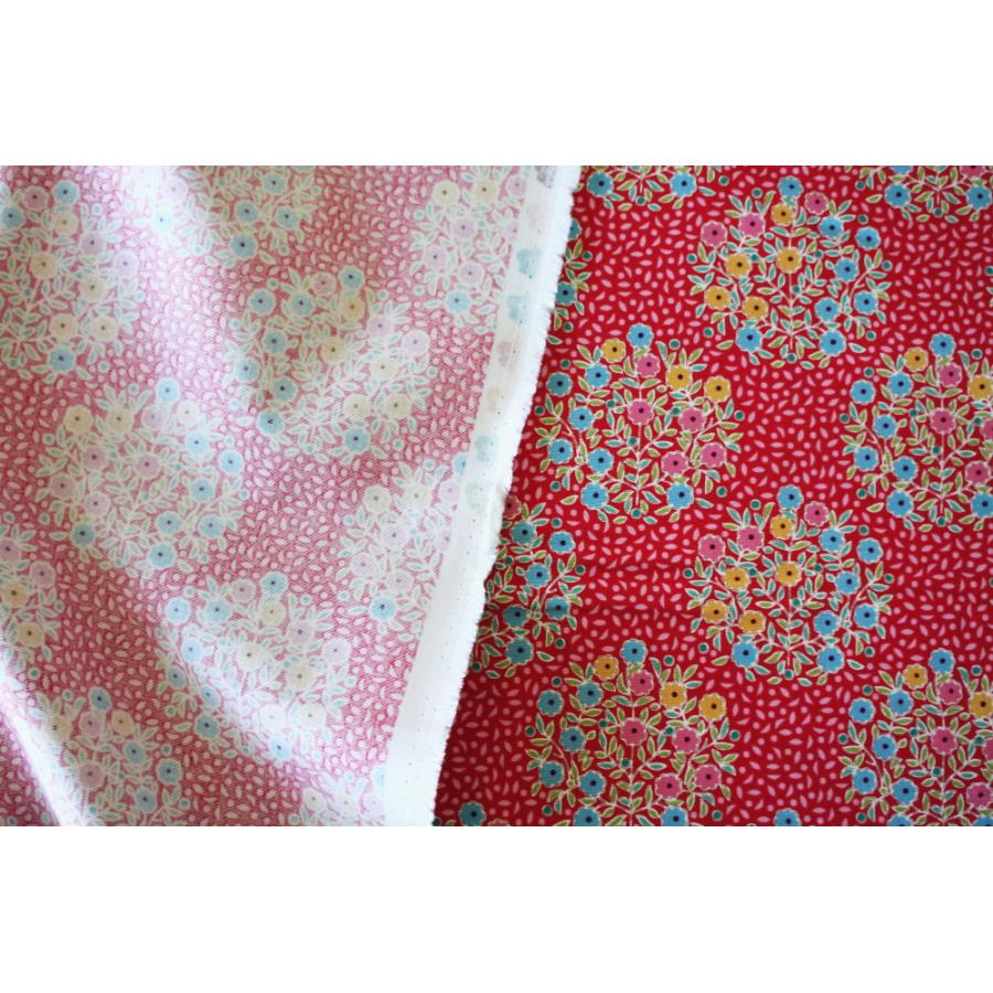 ティルダ 生地 布 Confetti コンフェッティ レッド 110cm巾 10cm単位