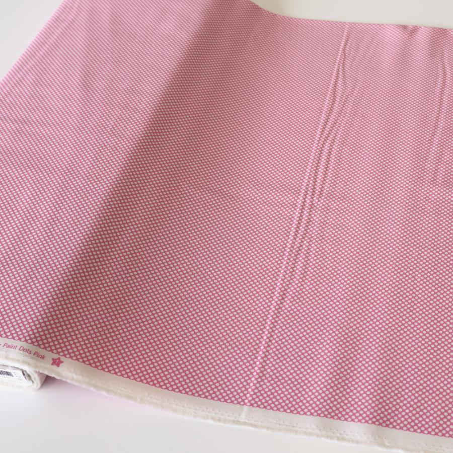 ティルダ 生地 ペイント ドット ピンク 110cm巾 10cm単位 布 Tilda 手作り paint dot ドット柄 点 かわいい 子供用 おしゃれ 小さい柄 シーチング 水玉 北欧 |  | 07