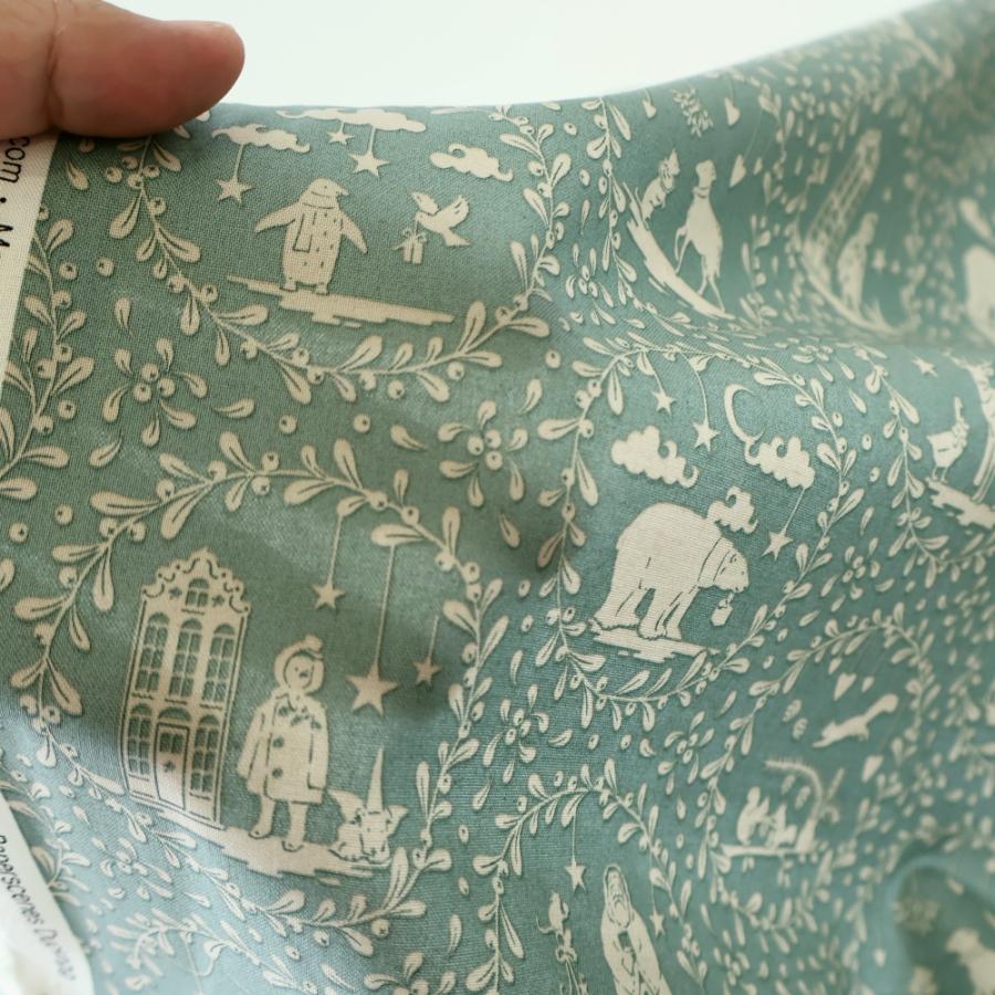 ティルダ 生地 Paperscenes ペーパーシーン ダックエッグ ブルー 110cm巾 10cm単位 布 Tilda 手作り かわいい クリスマス 2025 切り売り 小さい柄 北欧 |  | 03