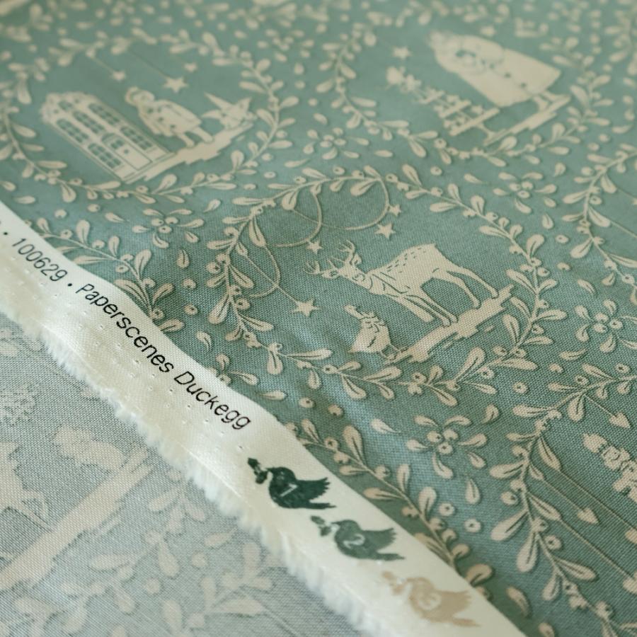 ティルダ 生地 Paperscenes ペーパーシーン ダックエッグ ブルー 110cm巾 10cm単位 布 Tilda 手作り かわいい クリスマス 2025 切り売り 小さい柄 北欧 |  | 05