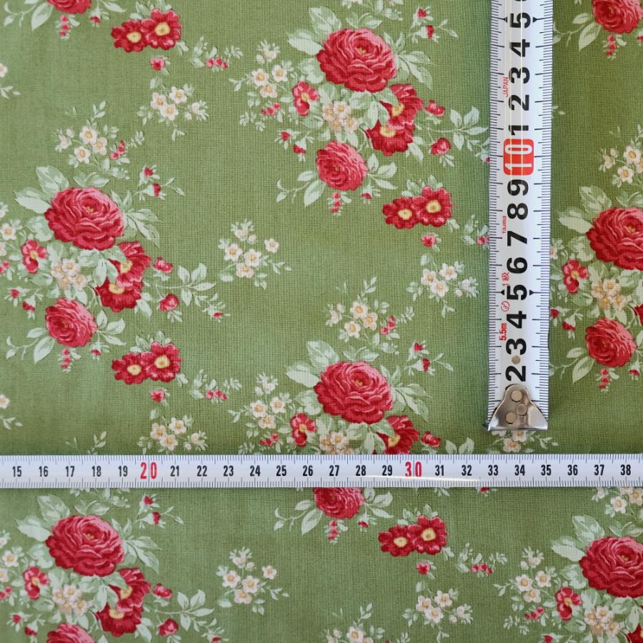 ティルダ 生地 Carol キャロル モス グリーン 110cm巾 10cm単位 布 Tilda 手作り かわいい バラ クリスマス 2025 切り売り 小さい柄 北欧 |  | 02