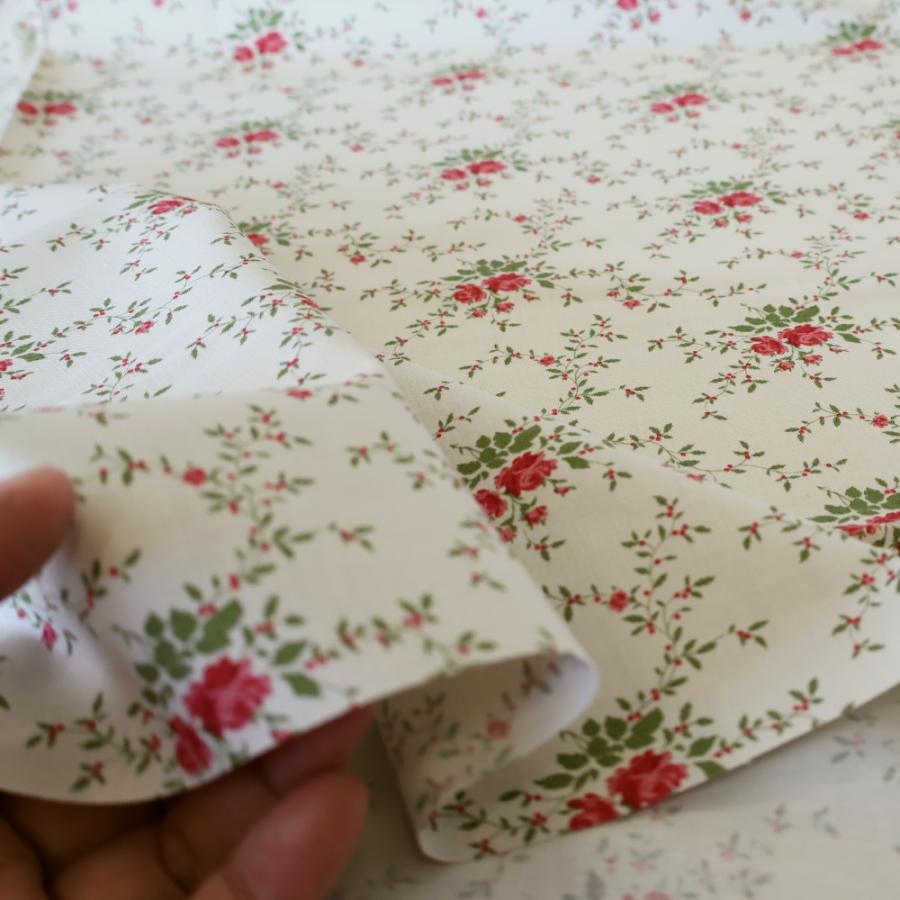 ティルダ 生地 Noel ノエル クリーム 110cm巾 10cm単位 布 Tilda 手作り かわいい 小花柄 バラ クリスマス 2025 切り売り 小さい柄 北欧 |  | 01