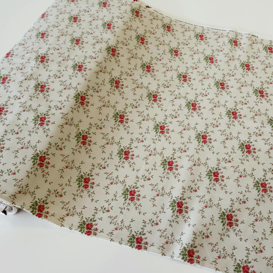 ティルダ 生地 Noel ノエル クリーム 110cm巾 10cm単位 布 Tilda 手作り かわいい 小花柄 バラ クリスマス 2025 切り売り 小さい柄 北欧 |  | 06
