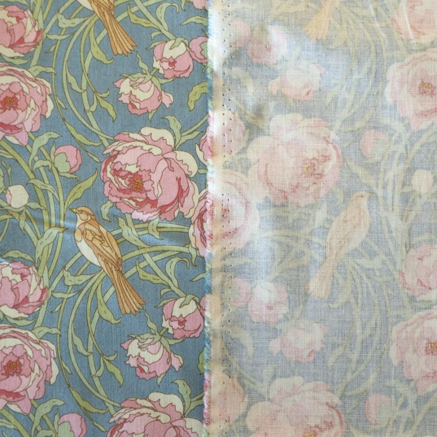 ティルダ 生地 Cora Blue コラ ブルー 110cm巾 10cm単位 布 Tilda 手作り かわいい 小鳥  切り売り 小さい柄 北欧 |  | 04