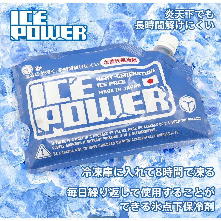 アイスパワー(ICEPOWER) Mサイズ ２個セット 保冷剤 長時間 最強 強力 氷点下 次世代保冷剤 |  | 01
