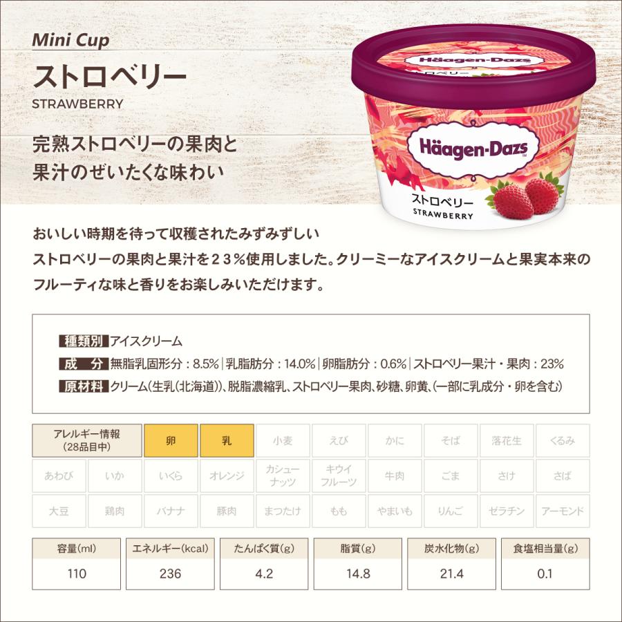 ハーゲンダッツ ミニカップ4個 マルチパック クラシックコレクション