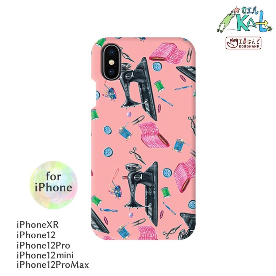 iPhoneXR iPhone12/12Pro 12mini 12ProMAX スマホカバー スマホカバー 受注生産 テキスタイルデザイン 工房はんど ハードケース  KAL-12XR-3 | 