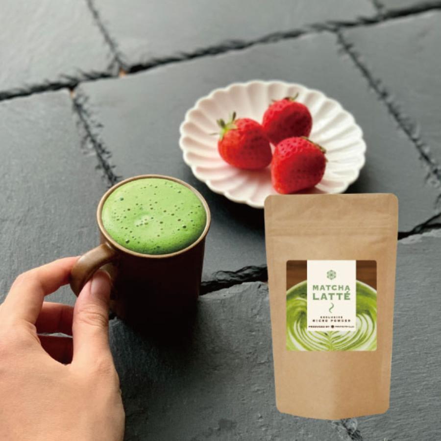 丸安茶業株式会社　混ぜるだけ泡立つラテシリーズ　抹茶　1個　本格的な石臼挽き1個　latte-macha |  | 02