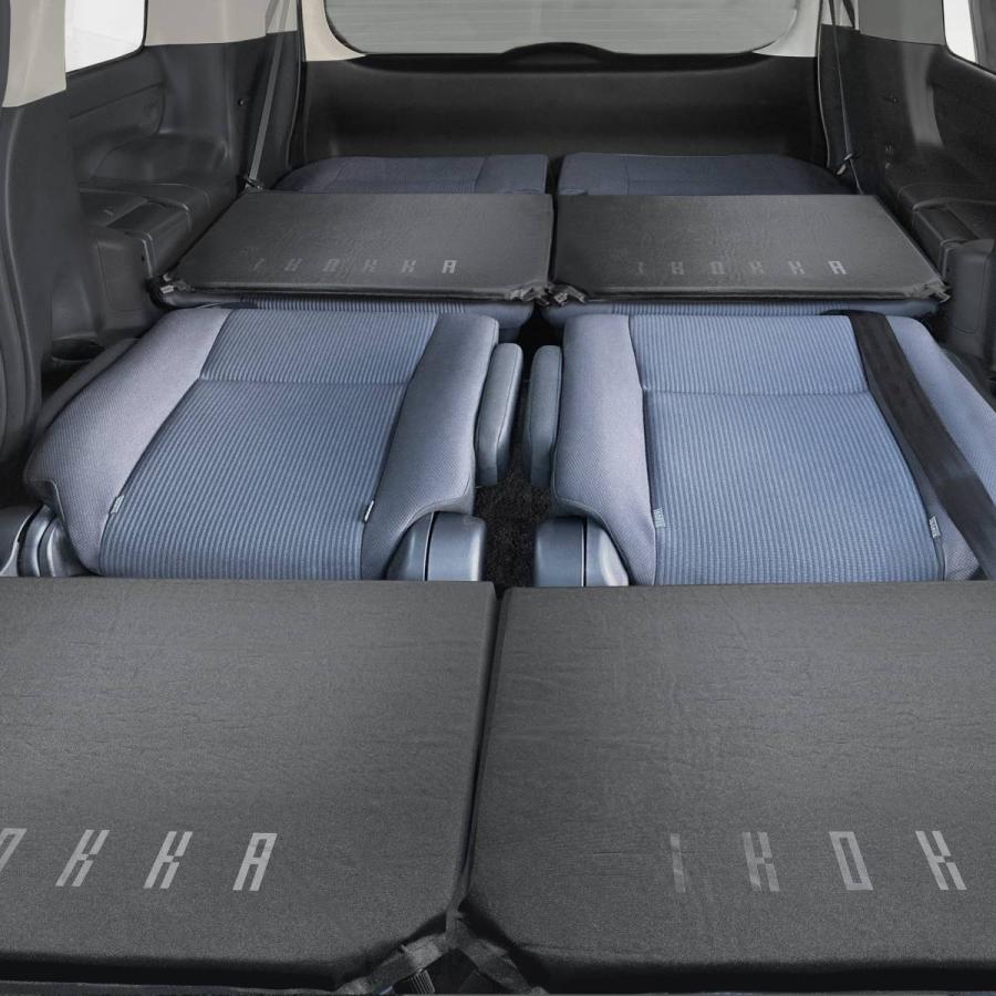 段差解消クッション 空気でふくらむ 小さく畳む 車中泊がらくらく