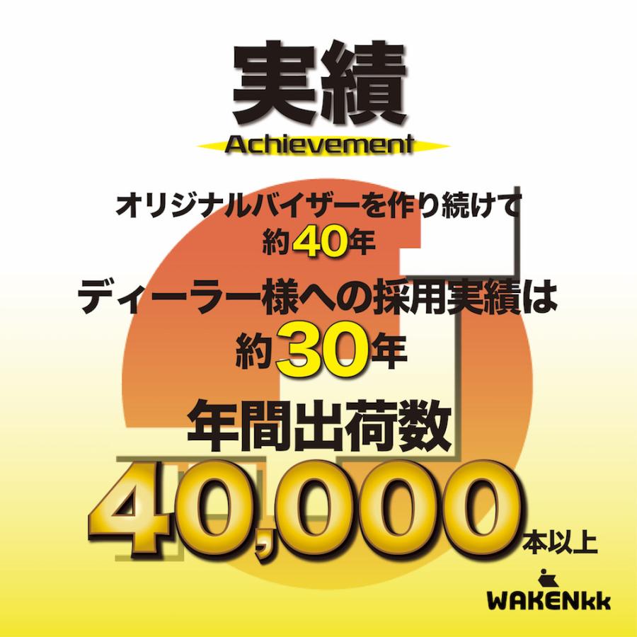 【特価品】サイドバイザー（ドアバイザー）トヨタ　bB用 TOYOTA  QNC20 QNC21 QNC25　取付金具 取付説明書付き　V263｜iceselection｜03