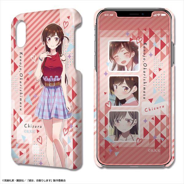 彼女、お借りします デザジャケット iPhone XRケース＆保護シート デザイン01(水原千鶴)｜icharat