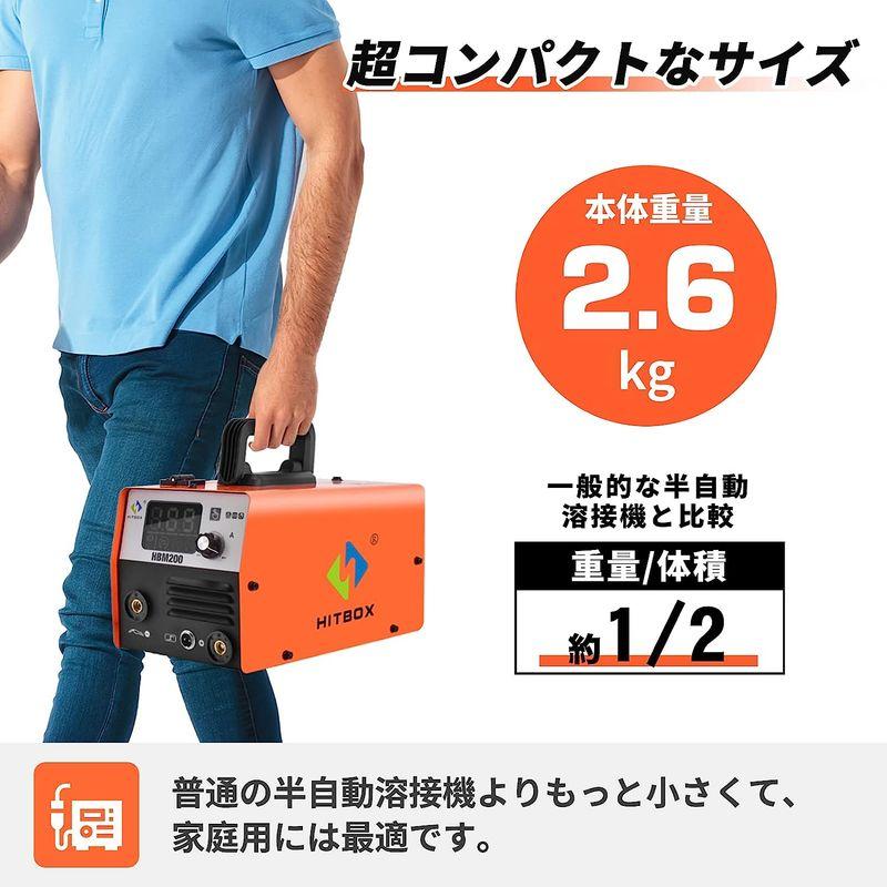 話題の人気話題の人気HITBOX 溶接機 100V ノンガス MIG MAG アーク