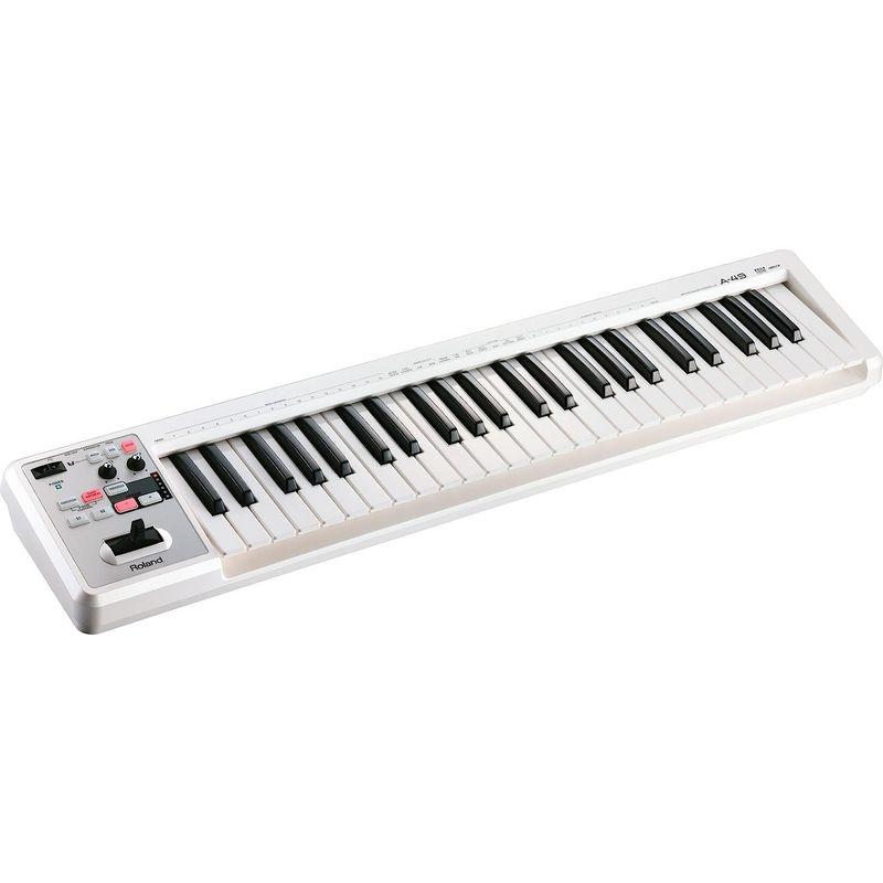 クリアランス本物 MIDIコントローラー ホワイト MIDIキーボード Roland MIDI Keyboard Controller A-49-WH