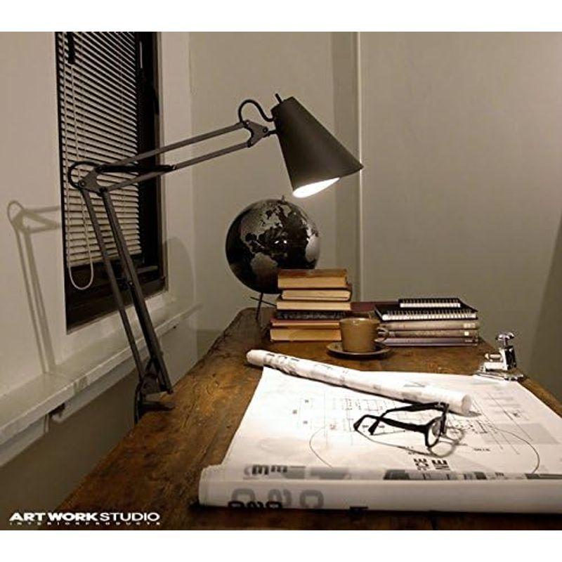 ART WORK STUDIO Snail desk-arm light BK スネイルデスクアームライト