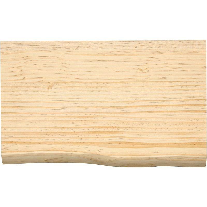 木材・建材 ウッドワン ミミ付き棚板 ニュージーパイン無垢材 ナチュラル色 ナチュラル色 長さ2400x奥行450x厚み24mm MTR2400N-E1 - 4