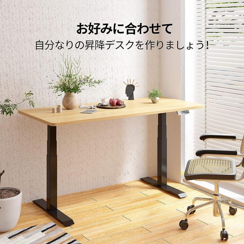 家具　FLEXISPOT　天板　DIY　昇降式デスク　環境に優しい　140　勉強机　スタンディングデスク　学習机　組立簡単幅140cm×奥行70